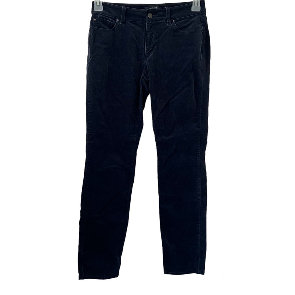 Ann Taylor Navy Blue Corduroy Pants